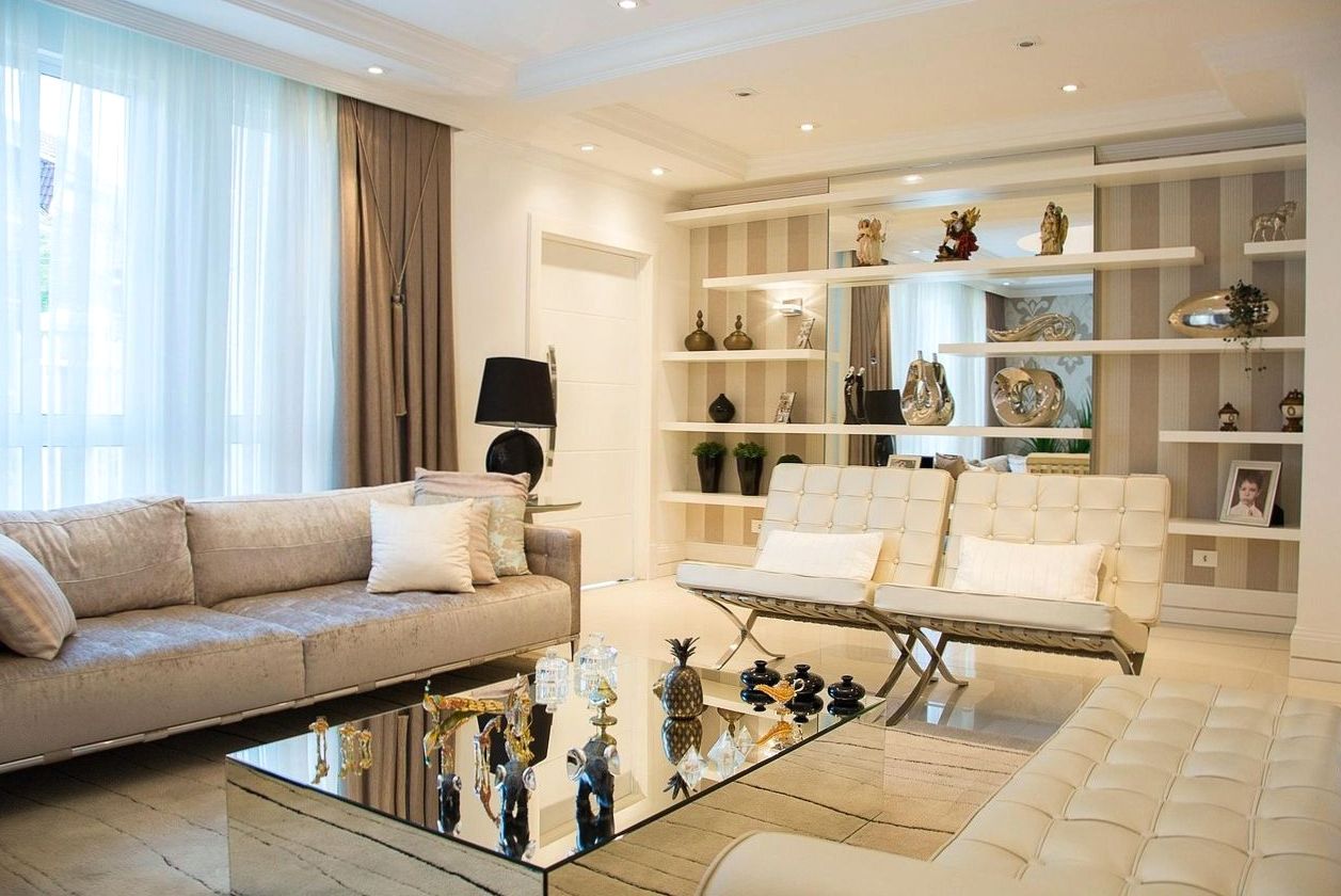 Retail boutique with warm lighting